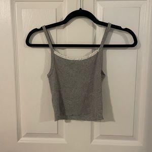 Brandy Melville grey tank top